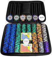 Amazon | GOODEASY ポーカーチップ 500枚 ポーカーセット クレイチップ